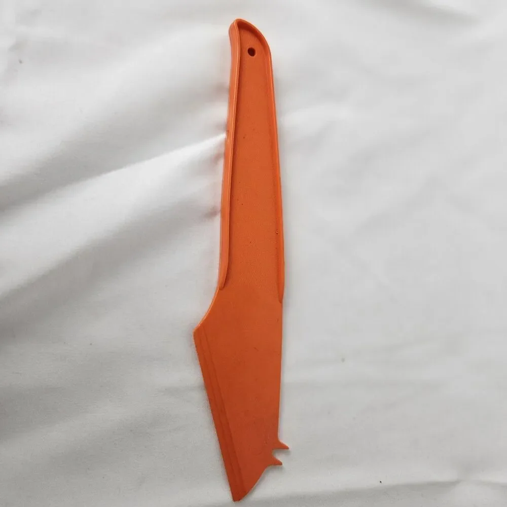 Tupperware Orange # 1223 Cheese Slicer Knife 8
